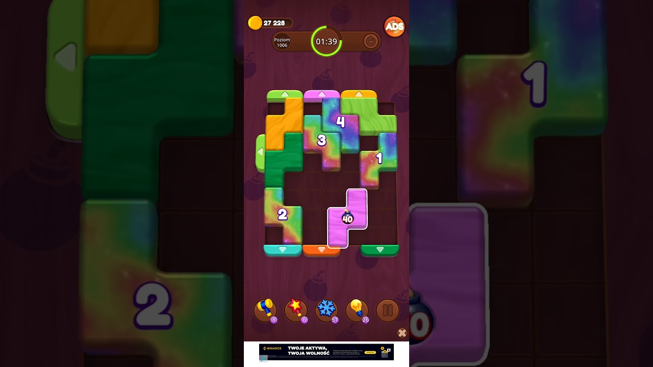 Color Wood Jam Level 1006: Color Wood Jam Level 1006