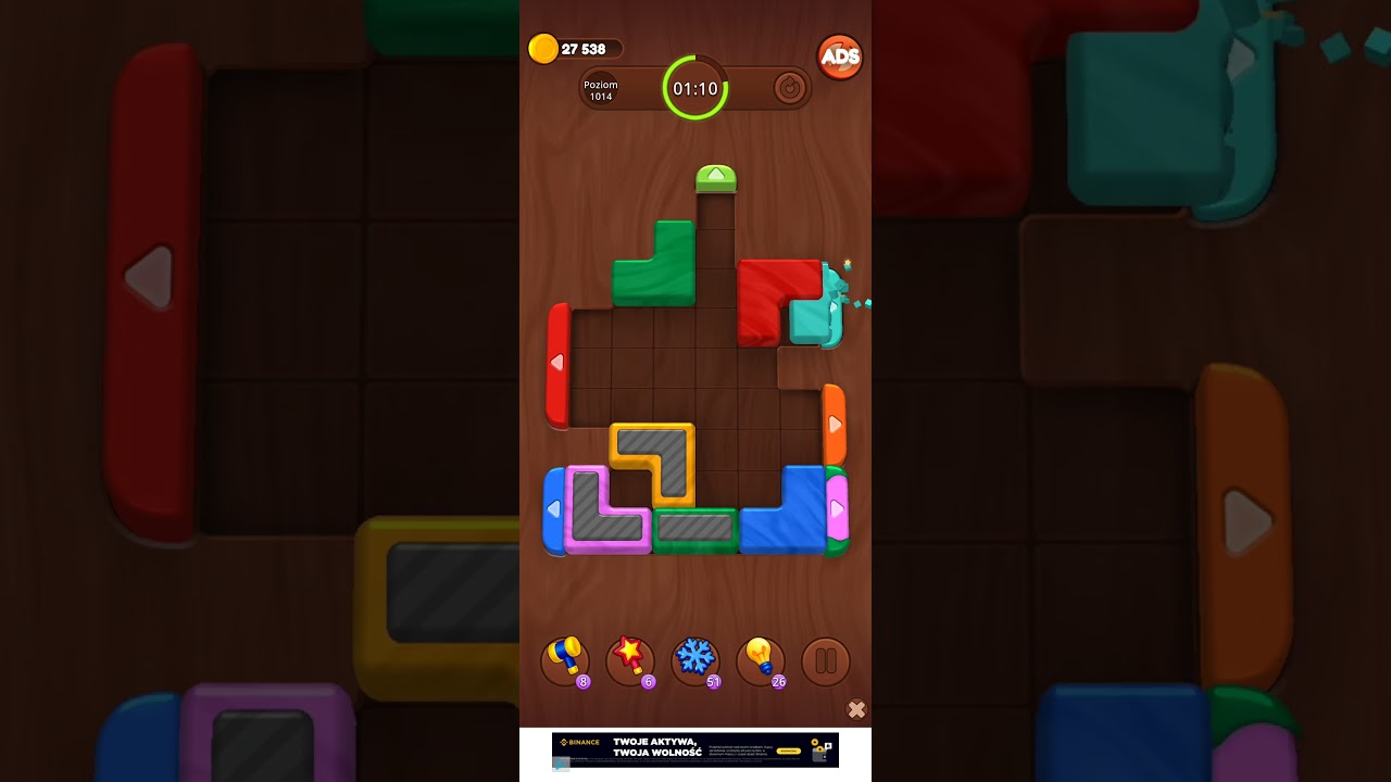 Color Wood Jam Level 1014: Color Wood Jam Level 1014