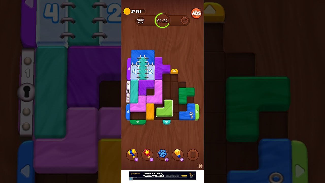 Color Wood Jam Level 1015: Color Wood Jam Level 1015