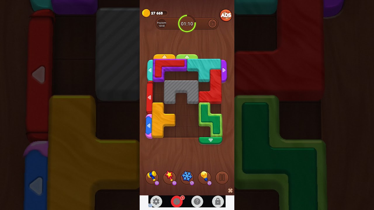 Color Wood Jam Level 1018: Color Wood Jam Level 1018