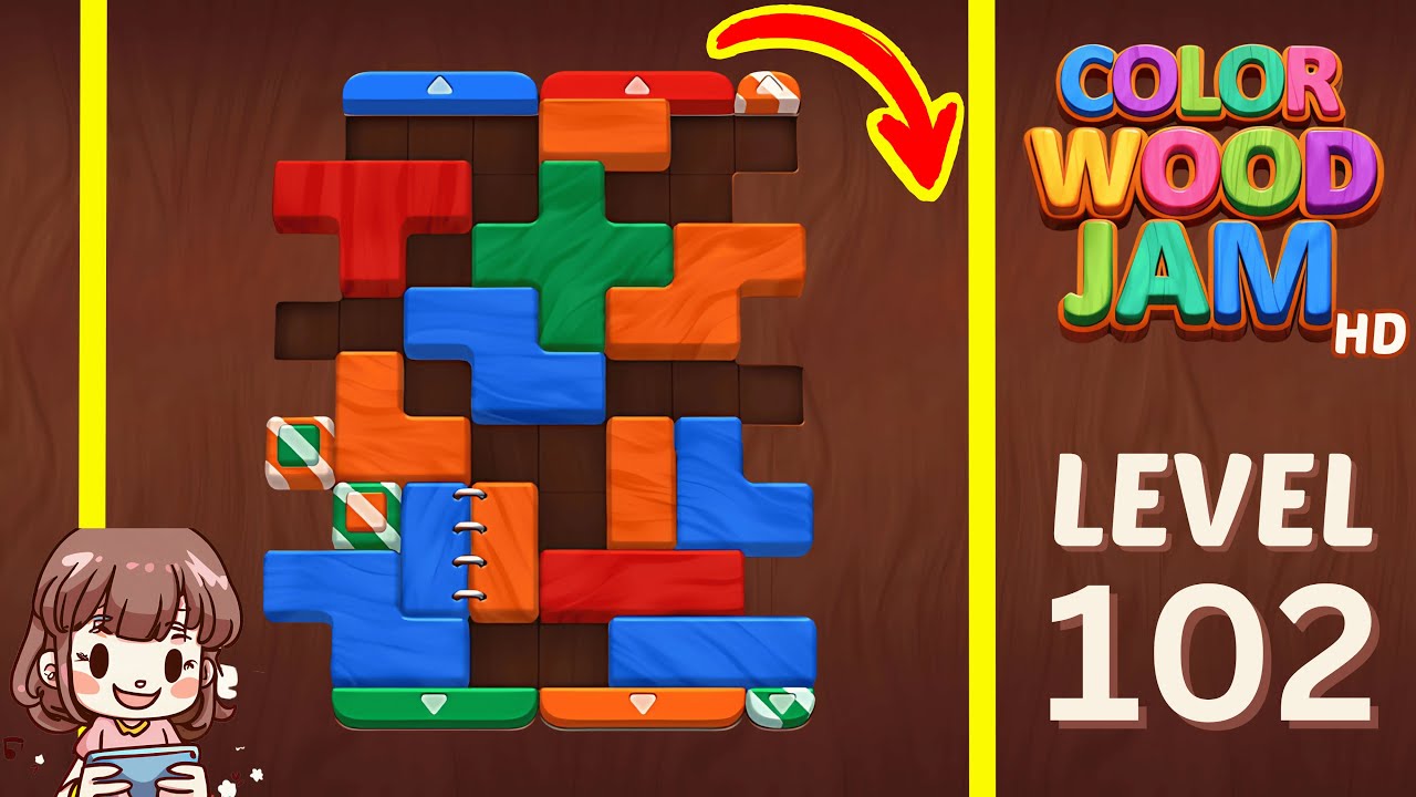 Color Wood Jam Level 102: Color Wood Jam Level 102