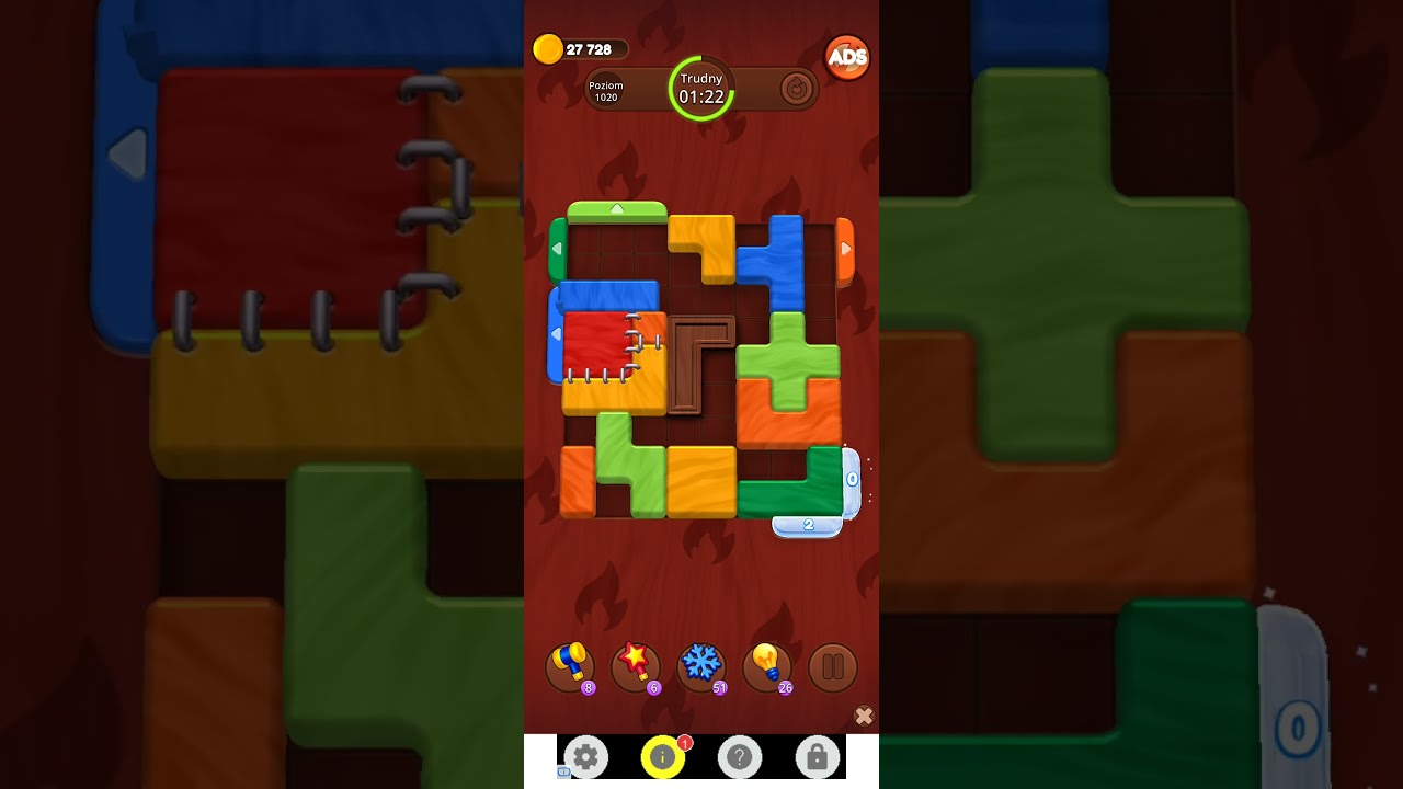 Color Wood Jam Level 1020: Color Wood Jam Level 1020