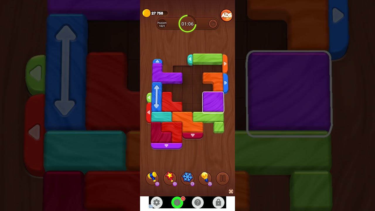 Color Wood Jam Level 1021: Color Wood Jam Level 1021
