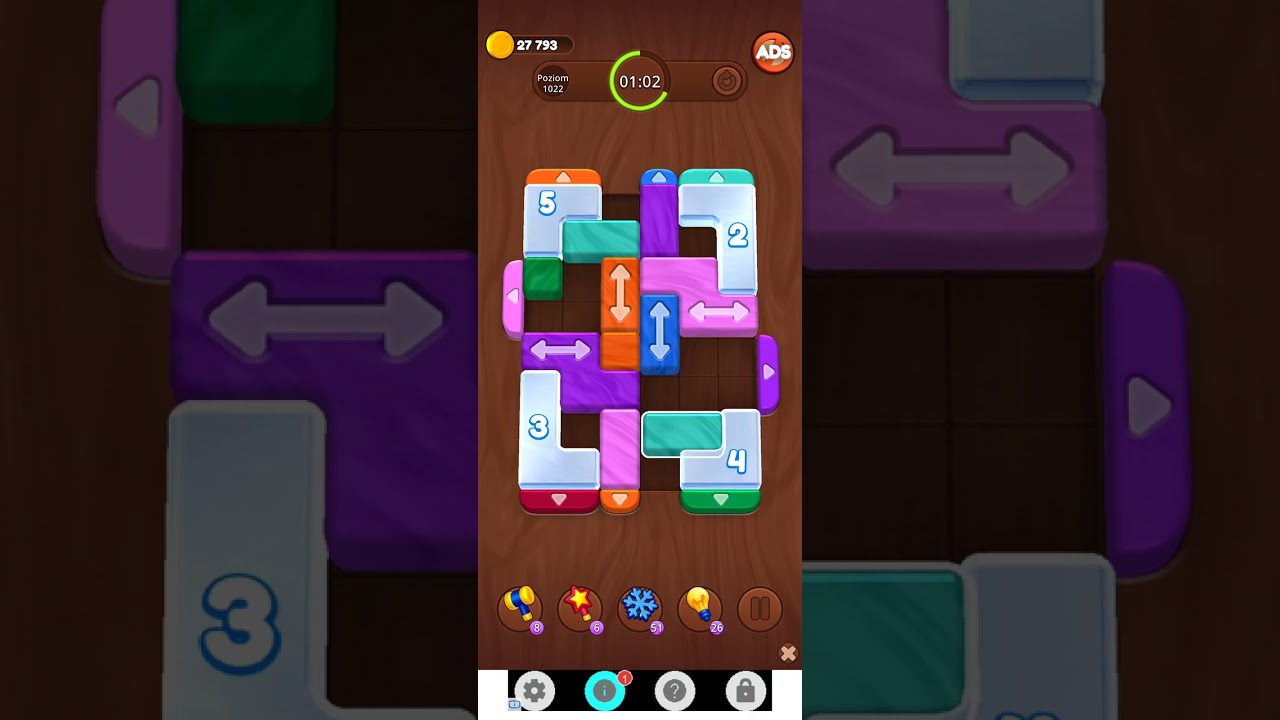 Color Wood Jam Level 1022: Color Wood Jam Level 1022