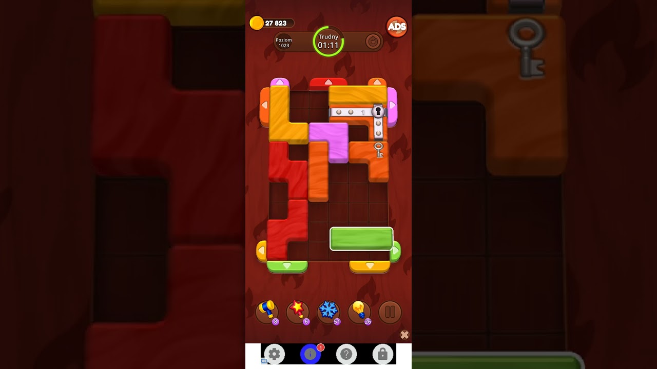 Color Wood Jam Level 1023: Color Wood Jam Level 1023