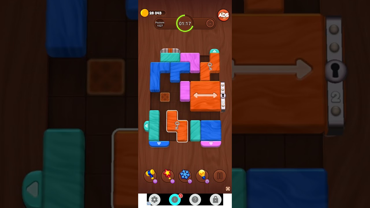 Color Wood Jam Level 1027: Color Wood Jam Level 1027