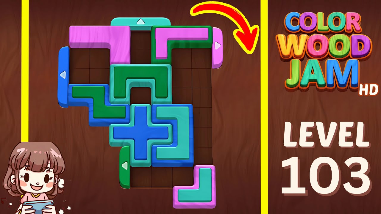 Color Wood Jam Level 103: Color Wood Jam Level 103