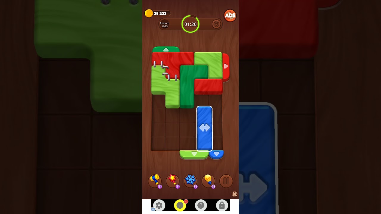 Color Wood Jam Level 1033: Color Wood Jam Level 1033