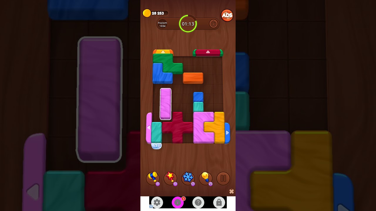 Color Wood Jam Level 1034: Color Wood Jam Level 1034