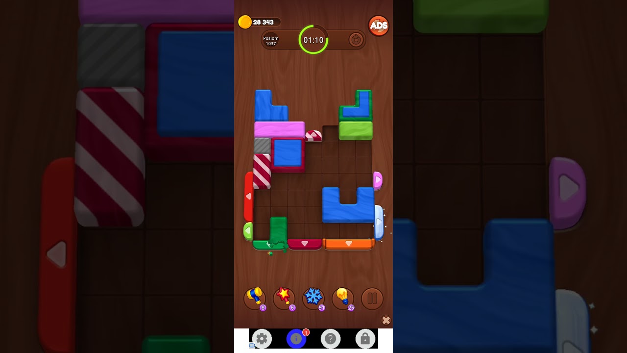 Color Wood Jam Level 1037: Color Wood Jam Level 1037