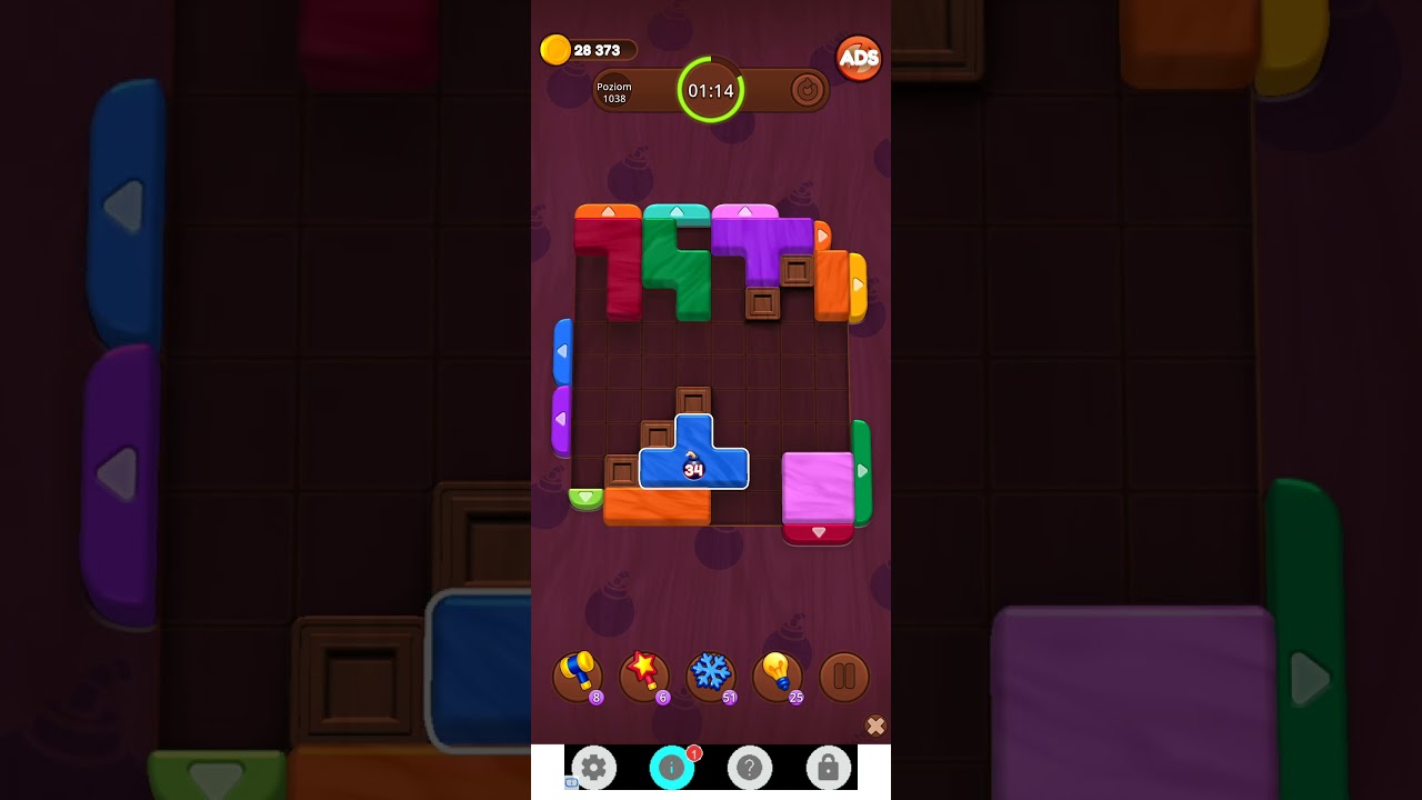 Color Wood Jam Level 1038: Color Wood Jam Level 1038