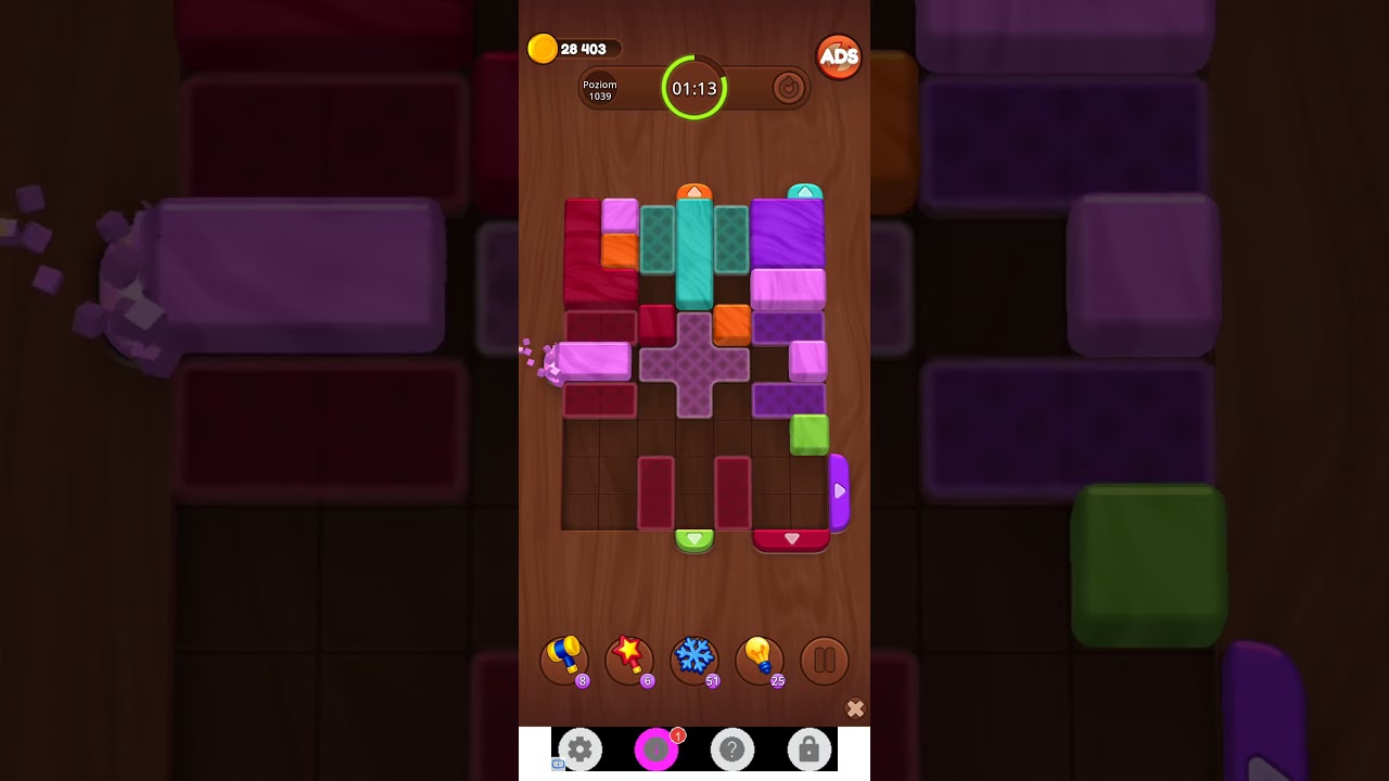 Color Wood Jam Level 1039: Color Wood Jam Level 1039