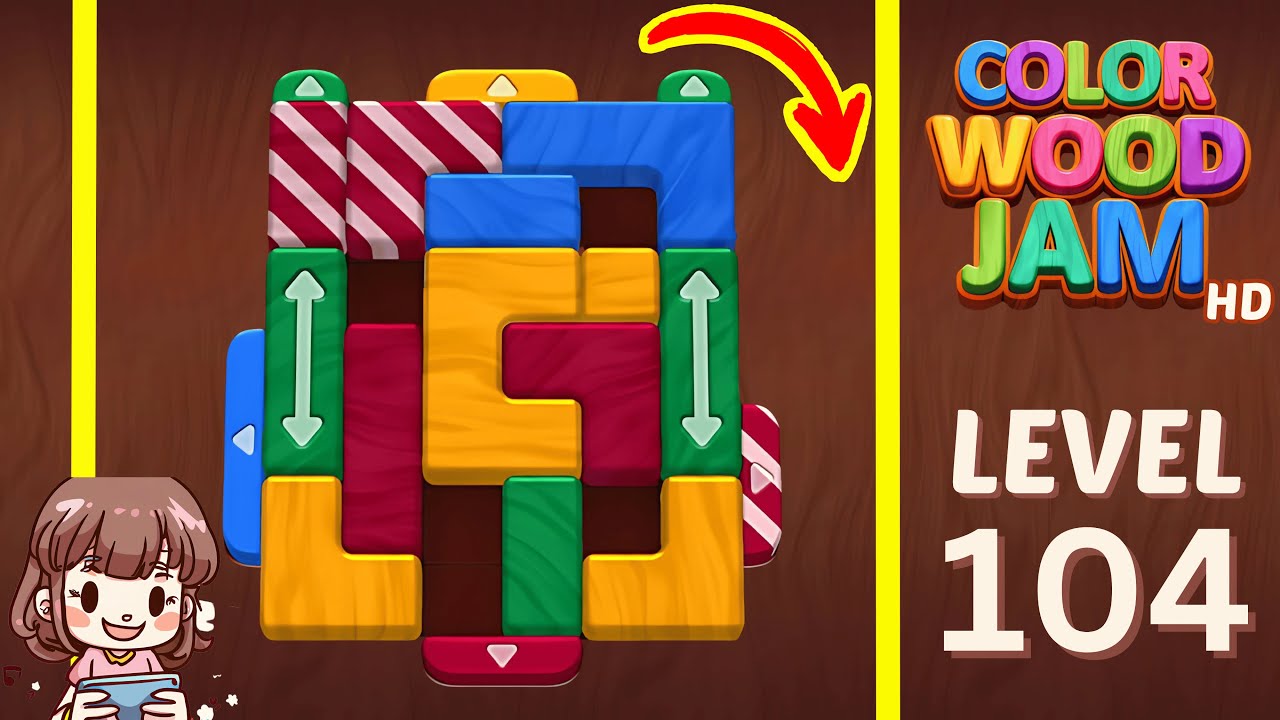 Color Wood Jam Level 104: Color Wood Jam Level 104