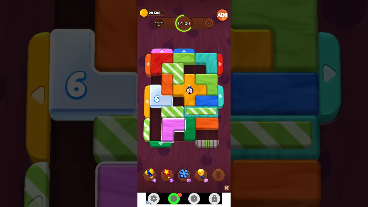 Color Wood Jam Level 1041: Color Wood Jam Level 1041