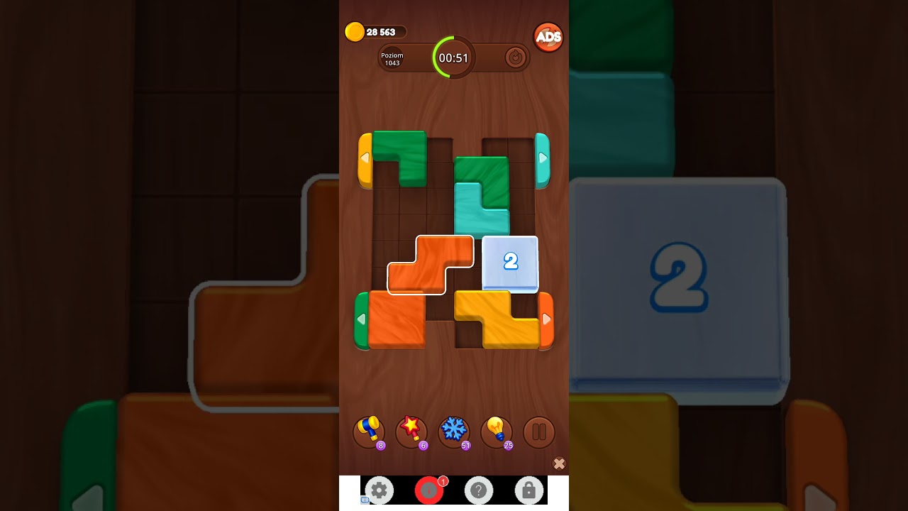 Color Wood Jam Level 1043: Color Wood Jam Level 1043
