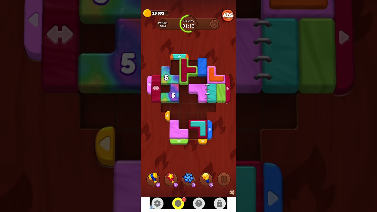 Color Wood Jam Level 1044: Color Wood Jam Level 1044
