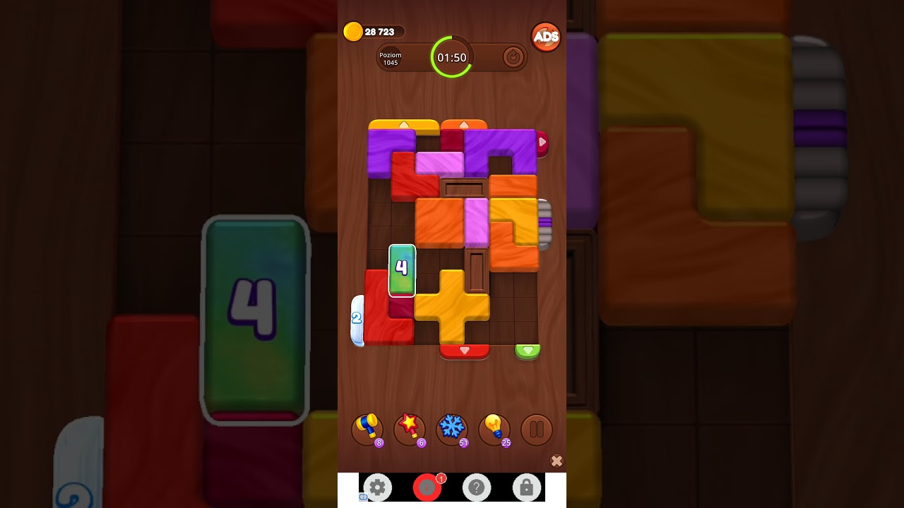 Color Wood Jam Level 1045: Color Wood Jam Level 1045