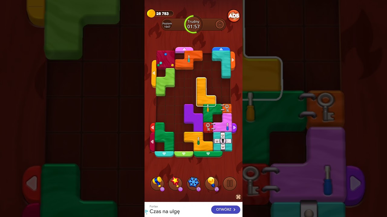 Color Wood Jam Level 1047: Color Wood Jam Level 1047