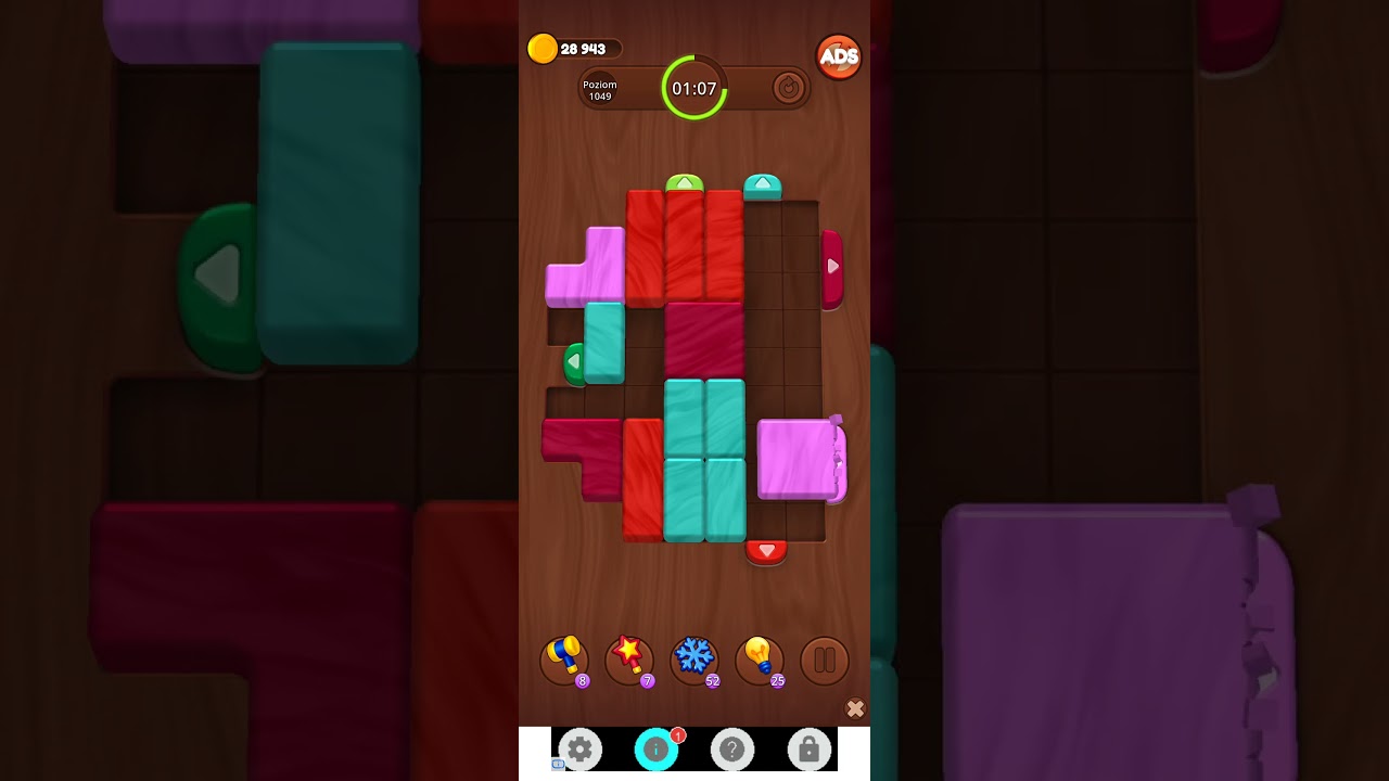 Color Wood Jam Level 1049: Color Wood Jam Level 1049