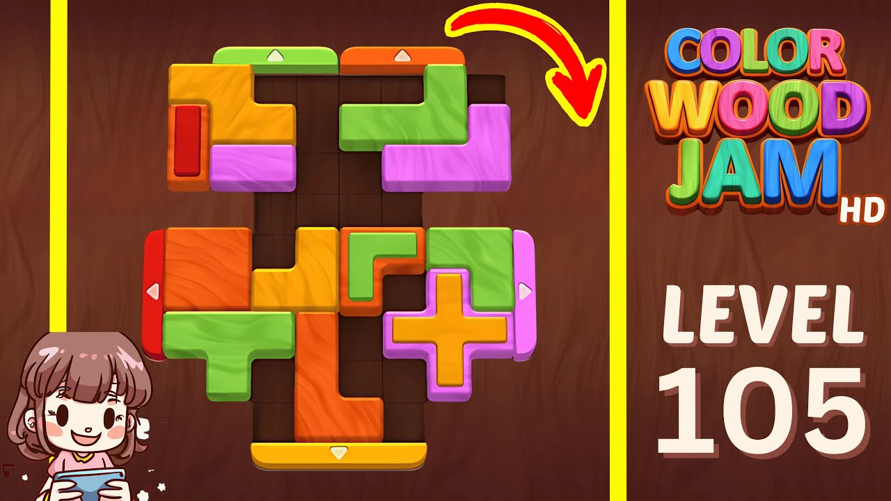 Color Wood Jam Level 105: Color Wood Jam Level 105
