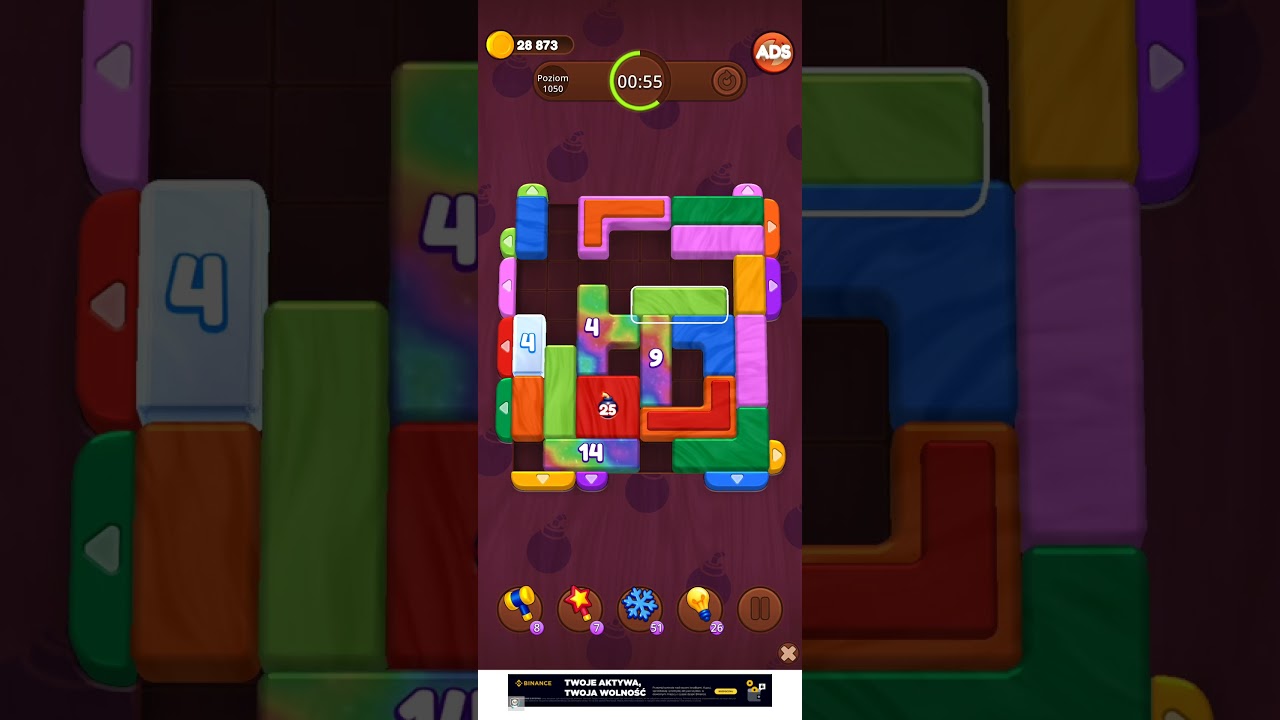 Color Wood Jam Level 1050: Color Wood Jam Level 1050