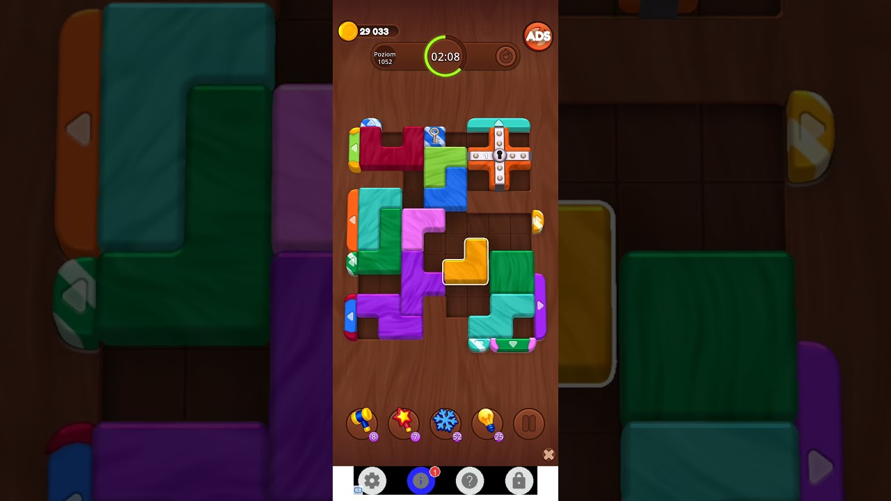 Color Wood Jam Level 1052: Color Wood Jam Level 1052