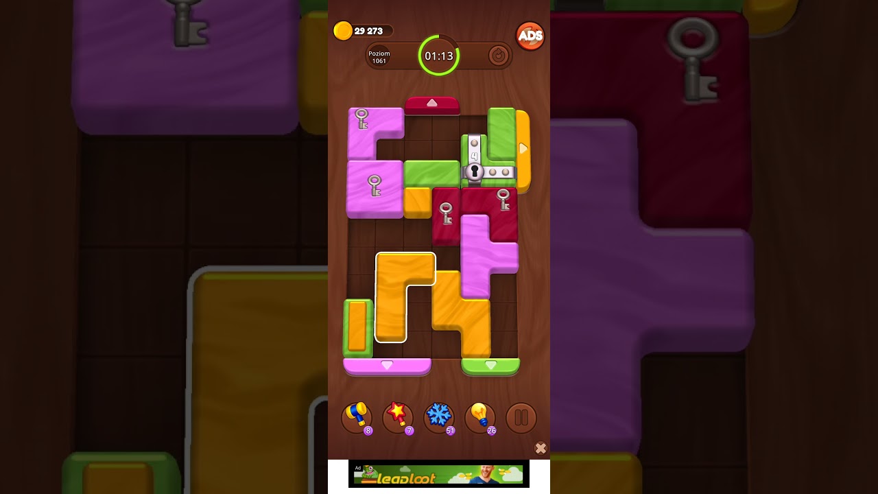 Color Wood Jam Level 1061: Color Wood Jam Level 1061