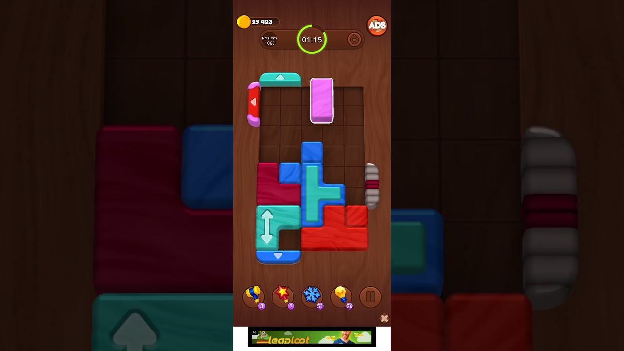 Color Wood Jam Level 1066: Color Wood Jam Level 1066