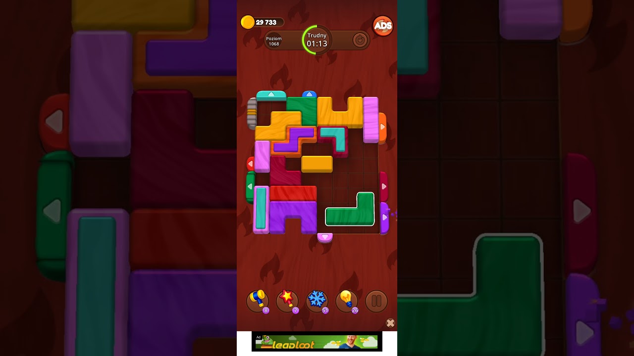 Color Wood Jam Level 1068: Color Wood Jam Level 1068