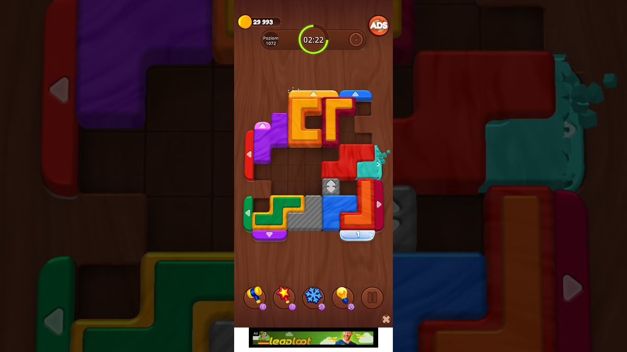 Color Wood Jam Level 1072: Color Wood Jam Level 1072