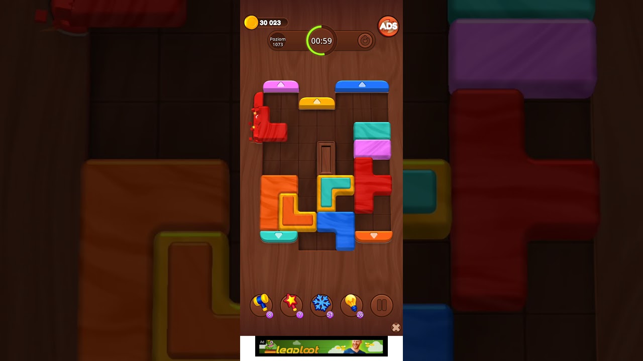Color Wood Jam Level 1073: Color Wood Jam Level 1073