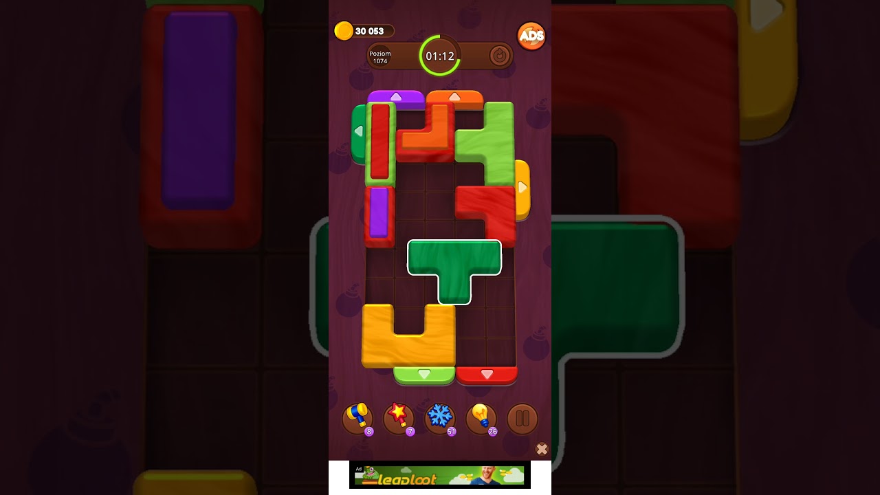 Color Wood Jam Level 1074: Color Wood Jam Level 1074