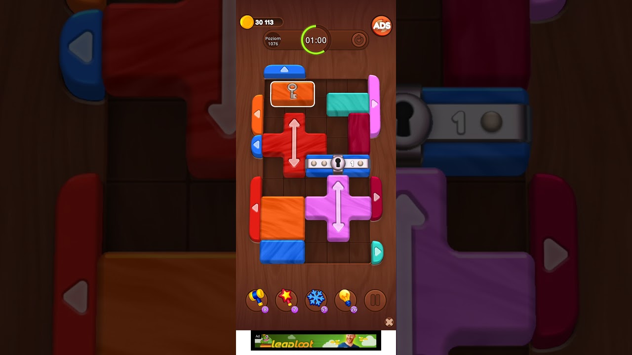 Color Wood Jam Level 1076: Color Wood Jam Level 1076