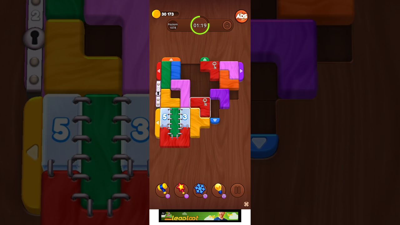 Color Wood Jam Level 1078: Color Wood Jam Level 1078