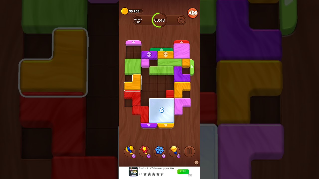 Color Wood Jam Level 1079: Color Wood Jam Level 1079