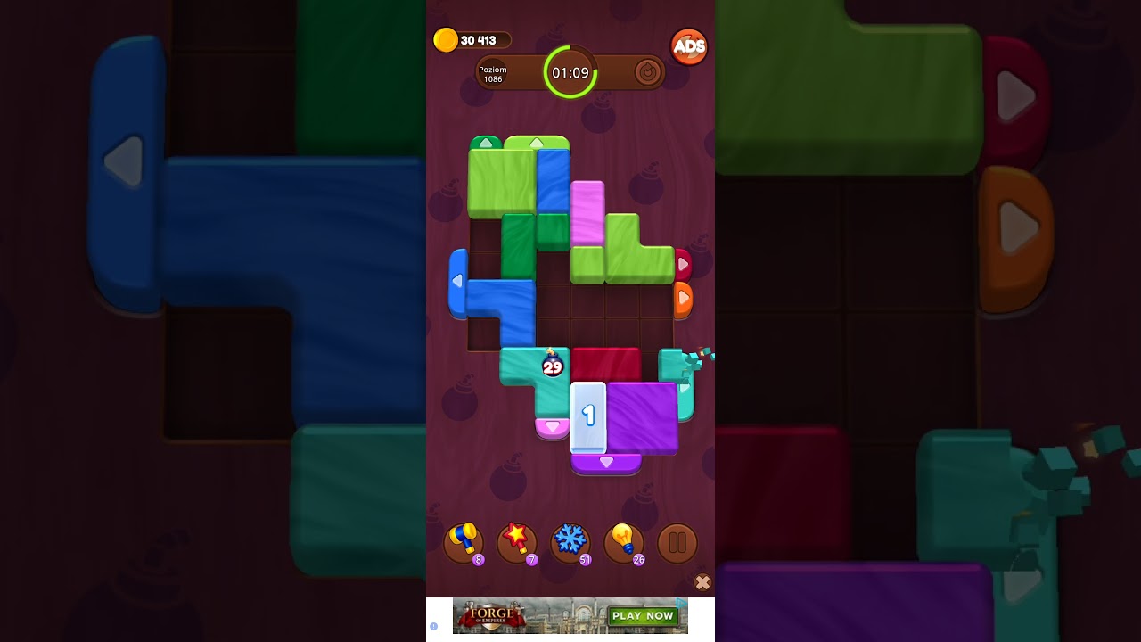 Color Wood Jam Level 1086: Color Wood Jam Level 1086