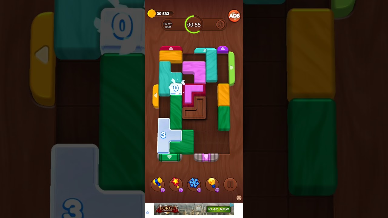 Color Wood Jam Level 1090: Color Wood Jam Level 1090