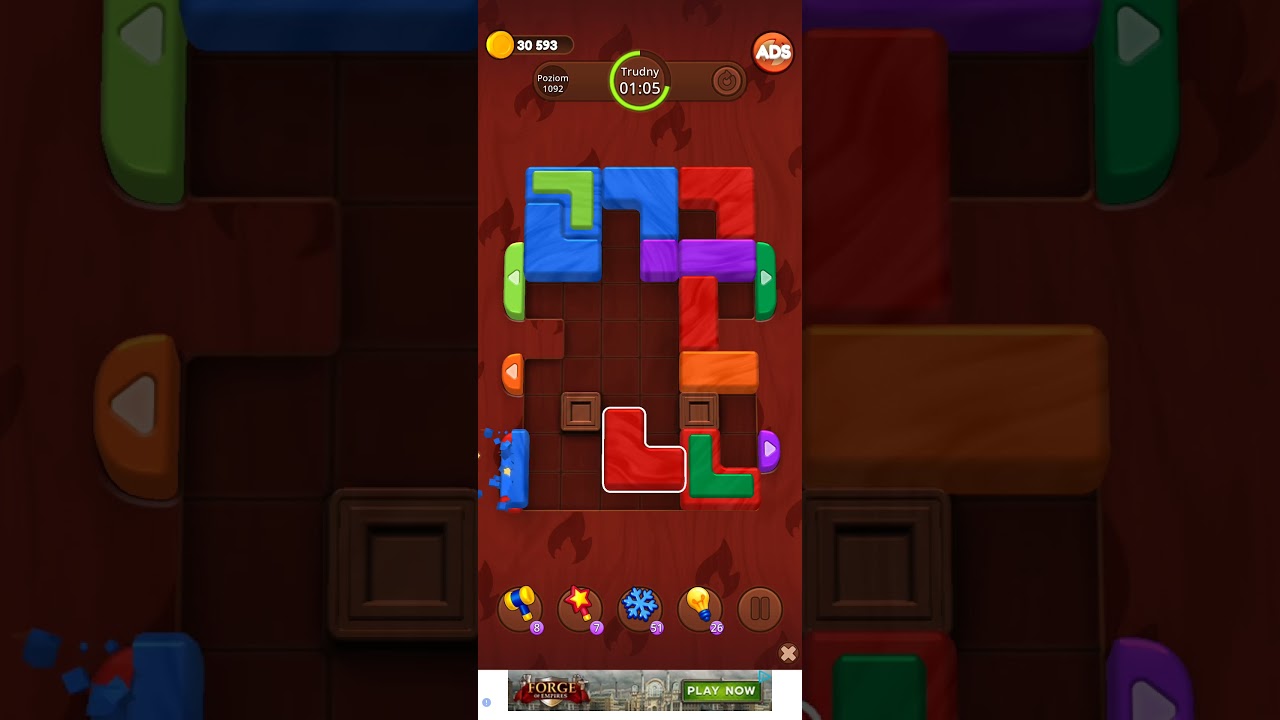 Color Wood Jam Level 1092: Color Wood Jam Level 1092