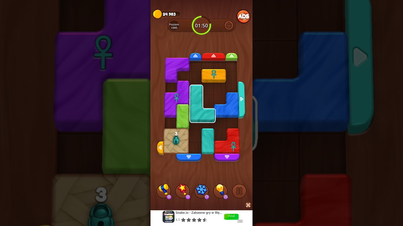 Color Wood Jam Level 1095: Color Wood Jam Level 1095