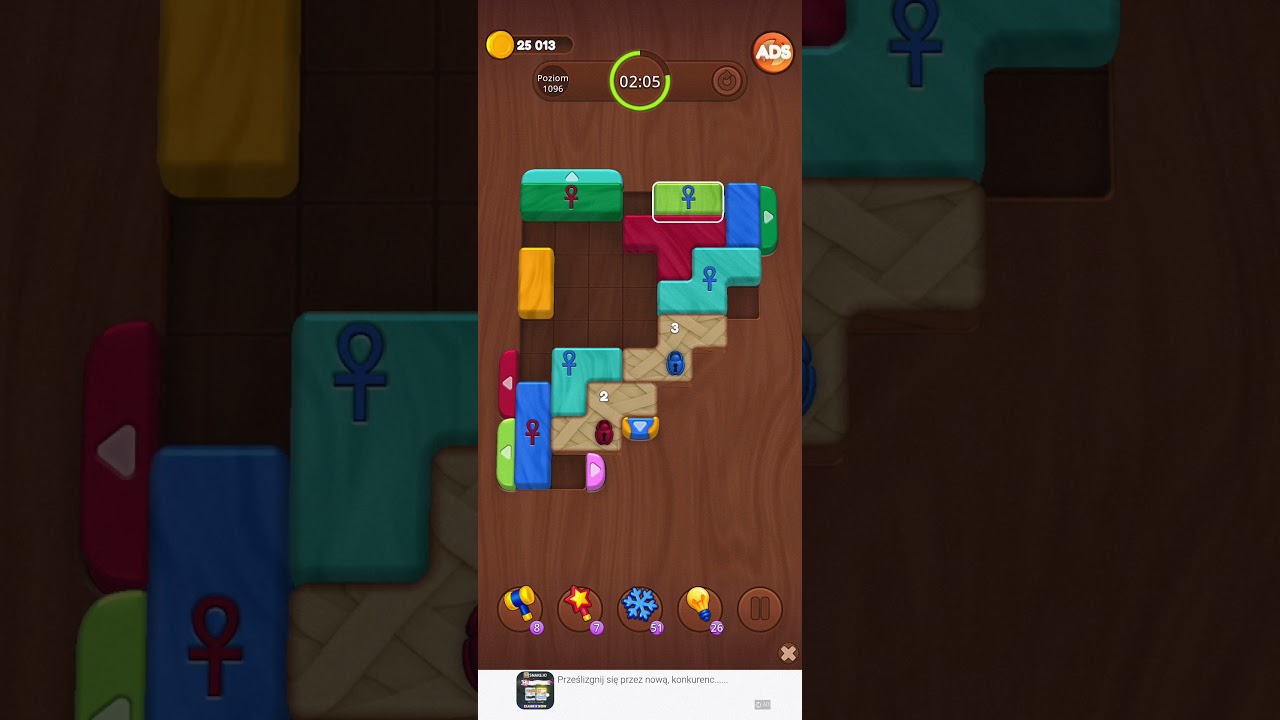 Color Wood Jam Level 1096: Color Wood Jam Level 1096
