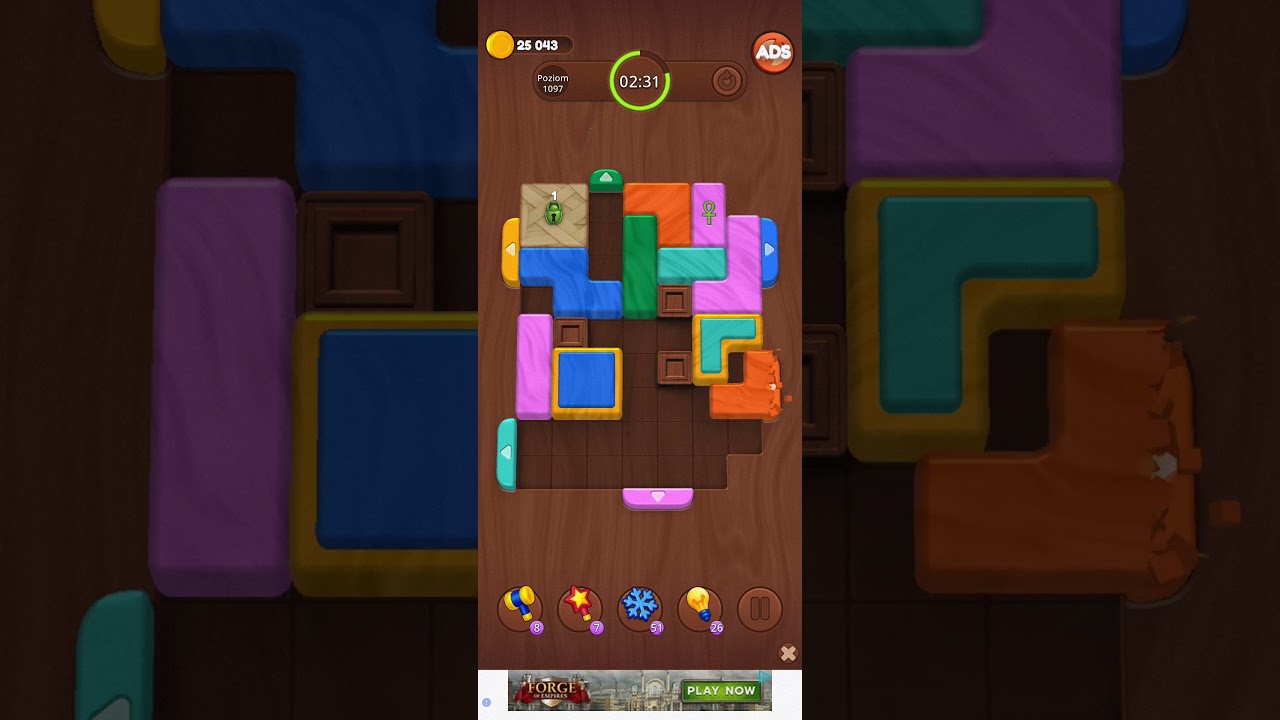Color Wood Jam Level 1097: Color Wood Jam Level 1097