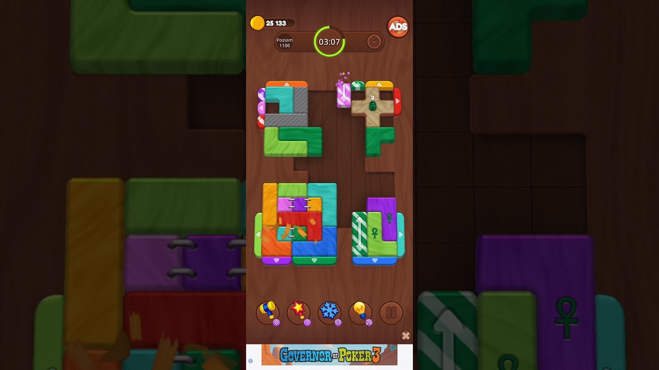 Color Wood Jam Level 1100: Color Wood Jam Level 1100