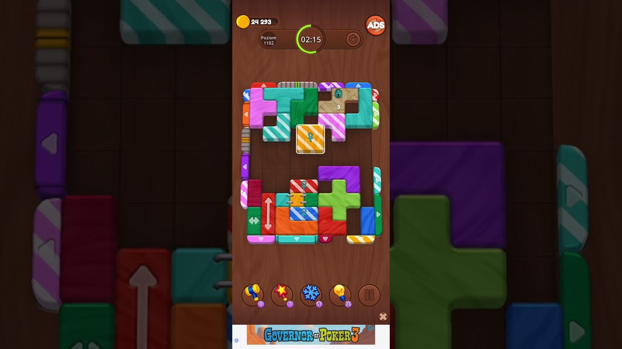 Color Wood Jam Level 1102: Color Wood Jam Level 1102