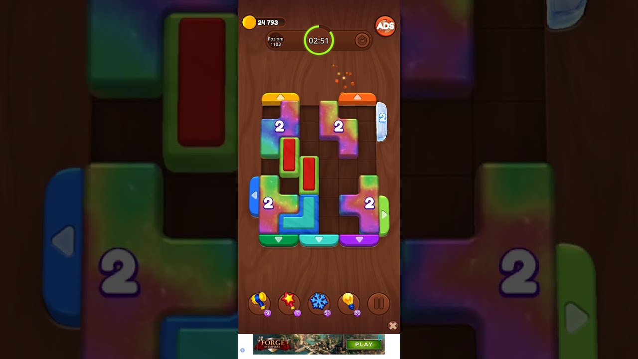 Color Wood Jam Level 1103: Color Wood Jam Level 1103