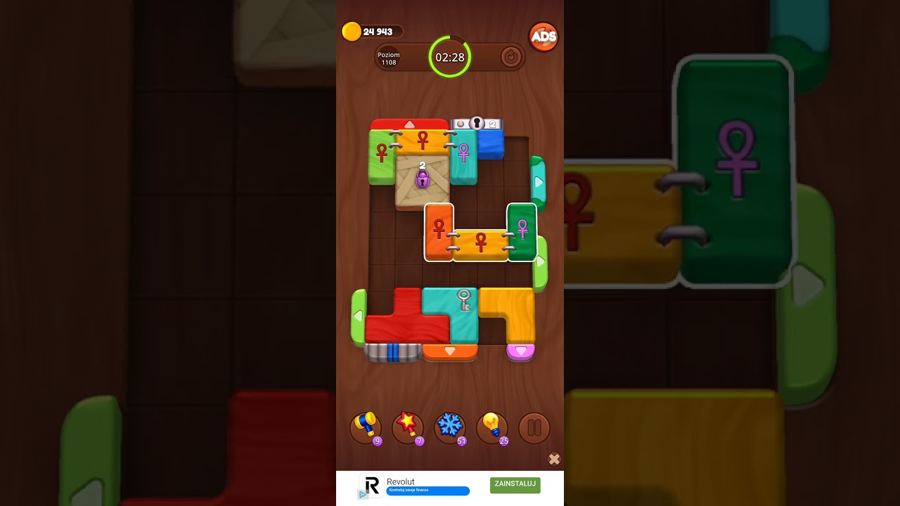 Color Wood Jam Level 1108: Color Wood Jam Level 1108