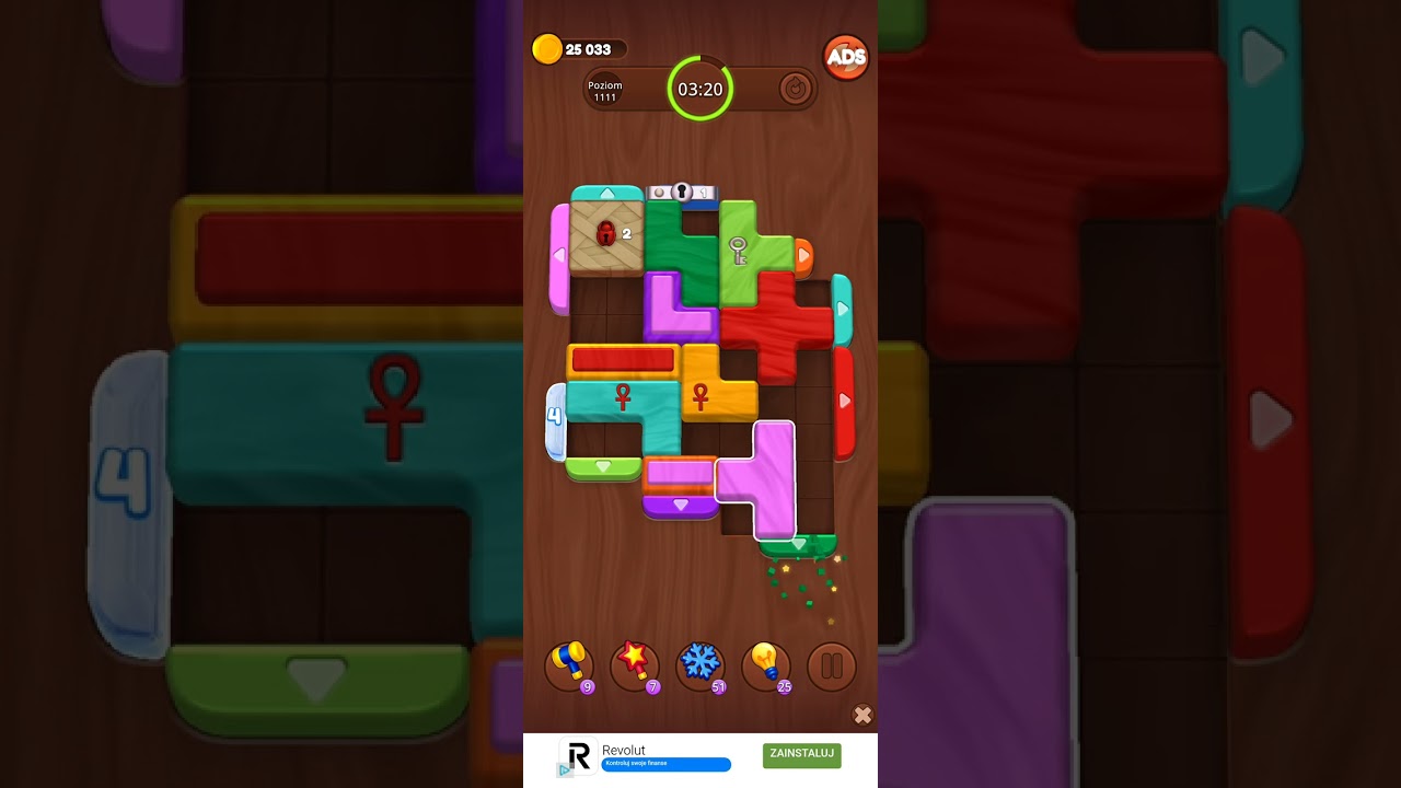 Color Wood Jam Level 1111: Color Wood Jam Level 1111