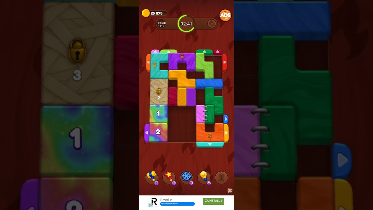 Color Wood Jam Level 1113: Color Wood Jam Level 1113