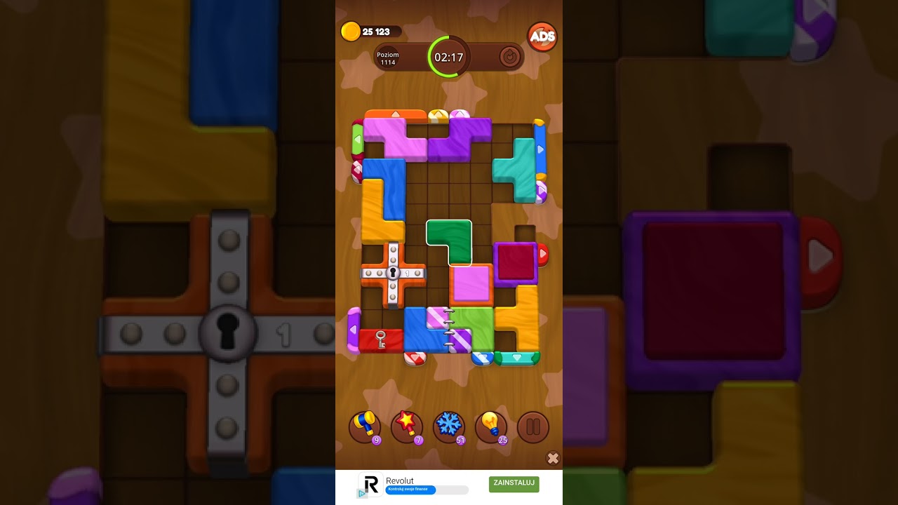 Color Wood Jam Level 1114: Color Wood Jam Level 1114