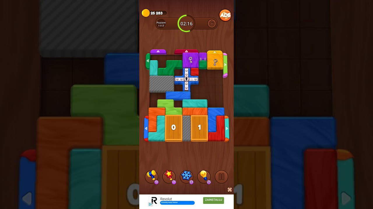 Color Wood Jam Level 1117: Color Wood Jam Level 1117