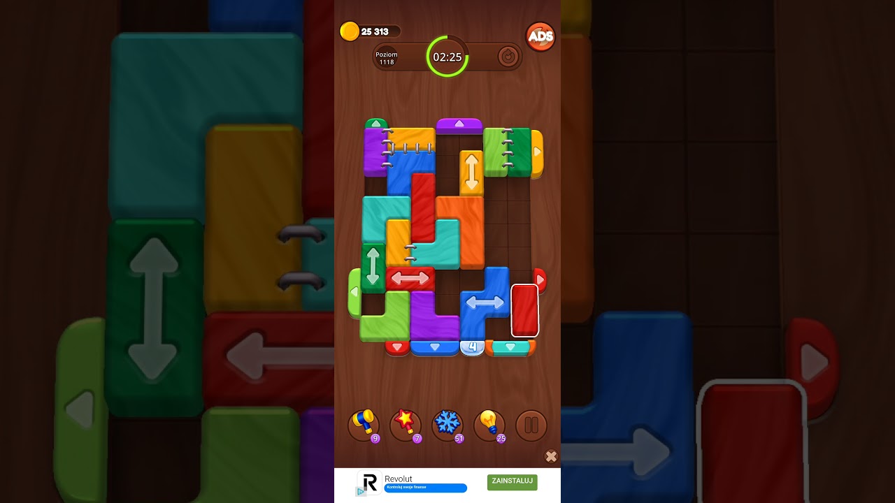 Color Wood Jam Level 1118: Color Wood Jam Level 1118